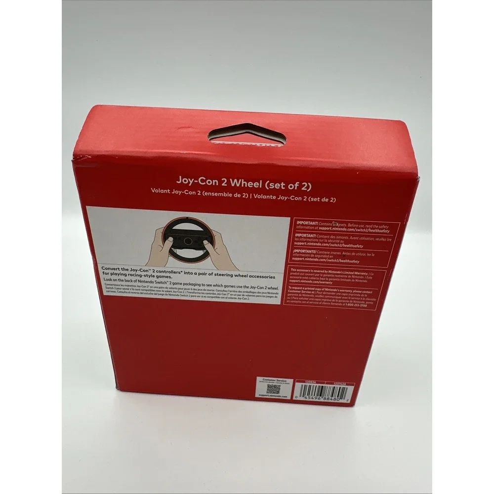 Nintendo Switch 2 Joy-Con 2 Wheel (set of 2) Controllers‎ - New